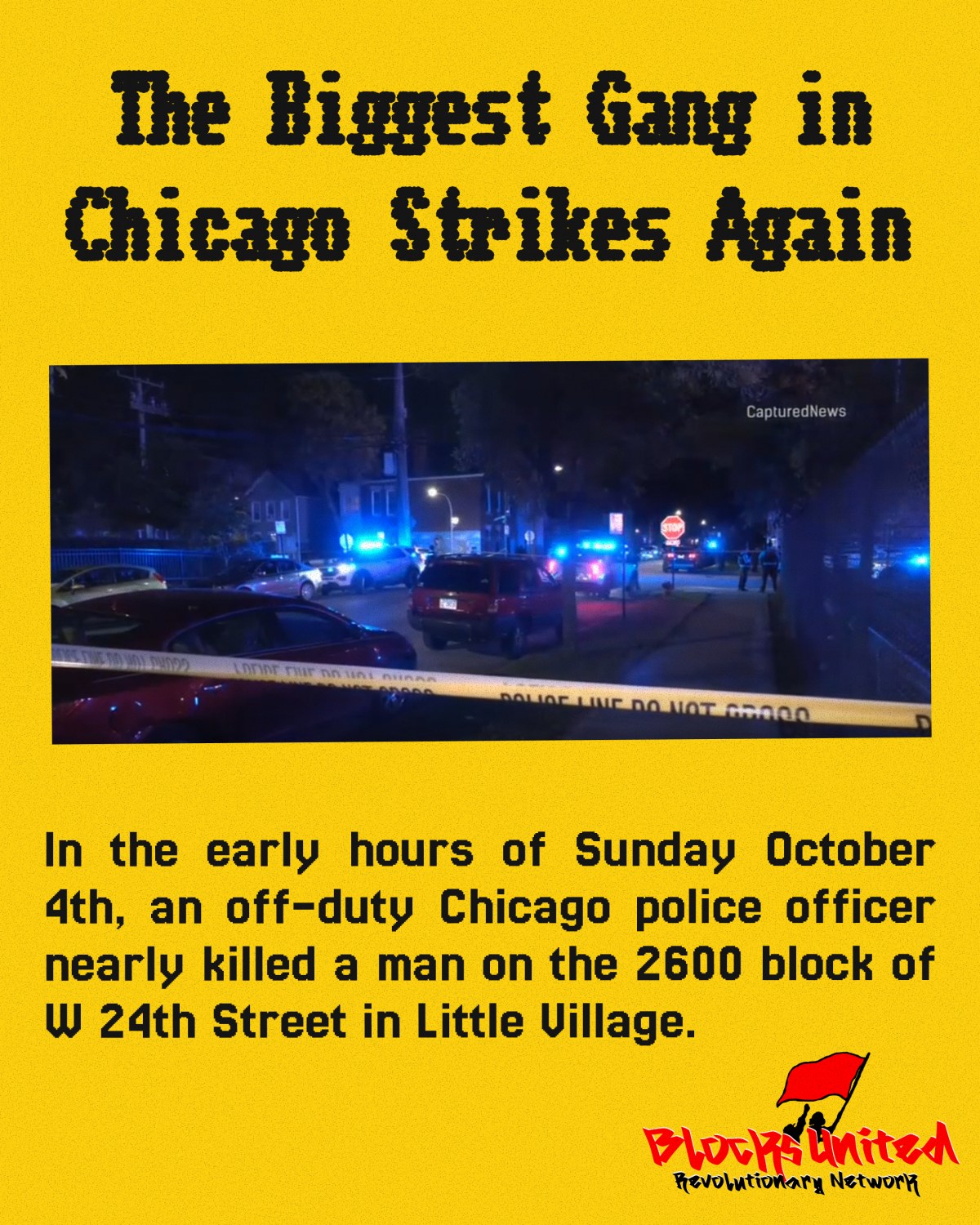 The biggest gang in Chicago strikes again 